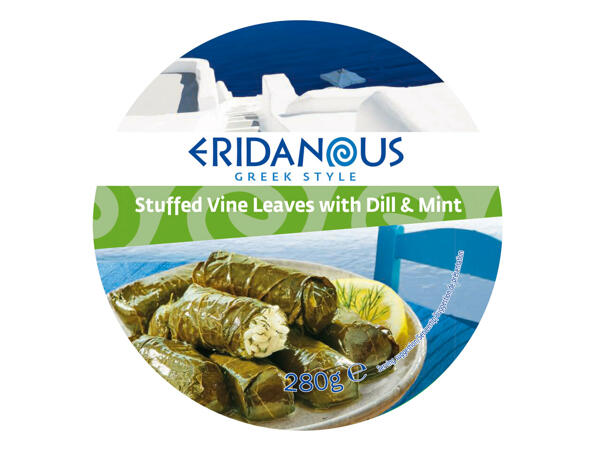 Feuilles de vigne au riz