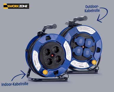 WORKZONE Kabelrollen innen/außen