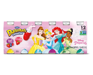 Dannon Danimals Disney Princesses Smoothies