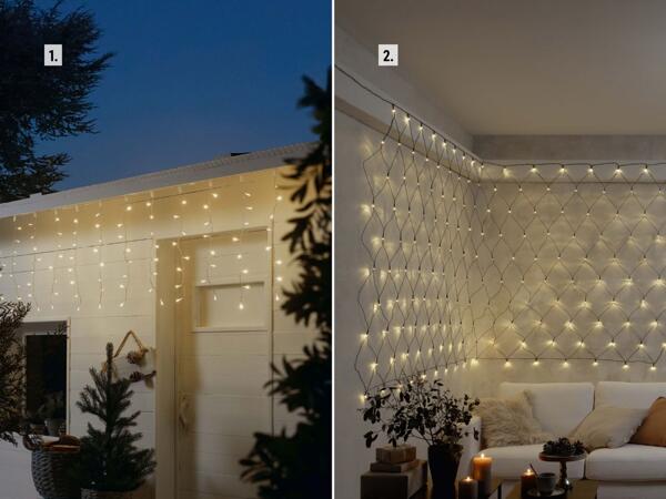 Tenda luminosa a LED/​rete luminosa a LED