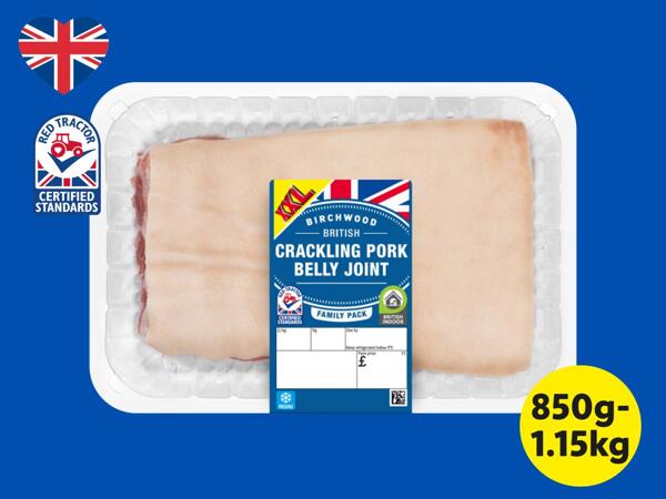 Birchwood British Pork Belly Joint with Crackling