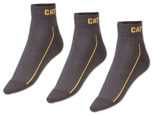 Cat(R) Herren Arbeitssneaker-Socken, 3 Paar