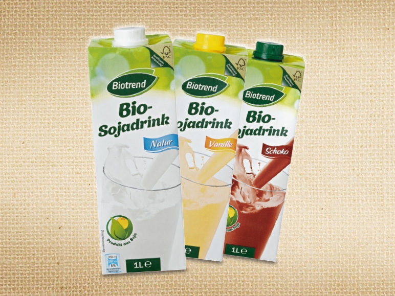 Lait de soja bio