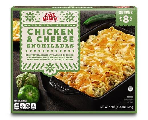 Casa Mamita 
 Family Size Chicken & Cheese Enchiladas