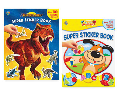 Learning Sticker Book