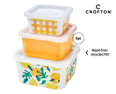 Recycled PET Nesting Containers 3pc Set