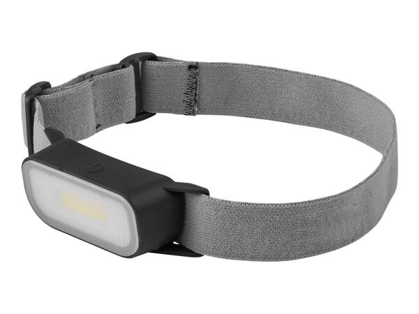 Grey & Black Head Torch