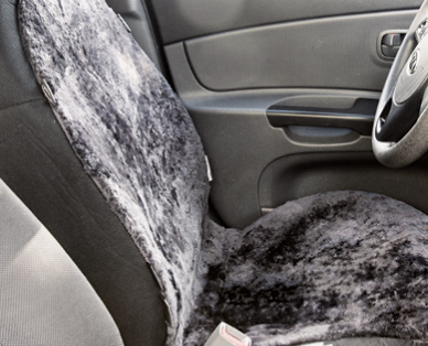 Housse pour siège de voiture en peau de mouton AUTO XS