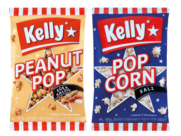 Kelly‘s Popcorn oder Peanut Pop