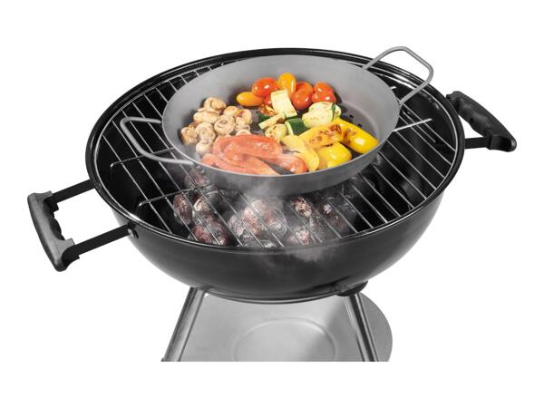 Grillmeister Iron Grill Pan With Perforated Base