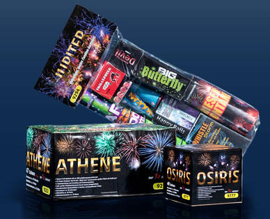 Batteriefeuerwerk ATHENE