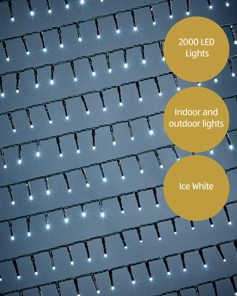 2000 Ice White Compact LED Lights