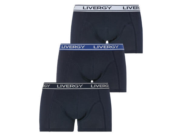 LIVERGY(R) Pánské boxerky, 3 kusy