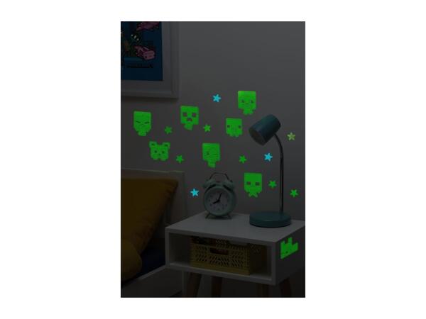 Minecraft Glow-In-The-Dark Wall Stars