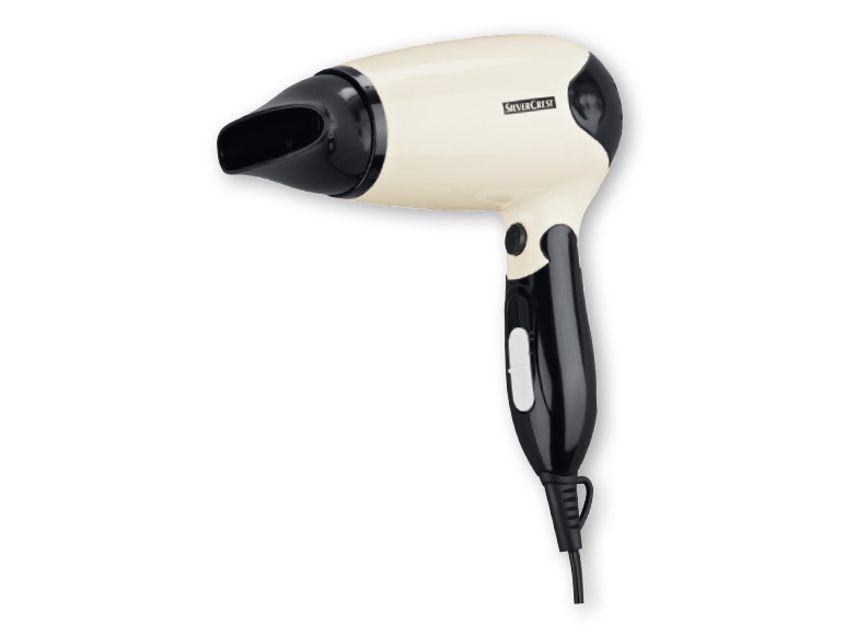 Silvercrest Personal Care(R) Ionic Travel Hairdryer