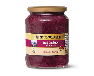 Deutsche Küche German Style Red Cabbage with Apples