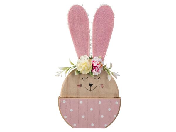 Wooden easter decoration