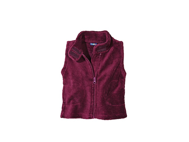 Veste polaire sans manches pour filles