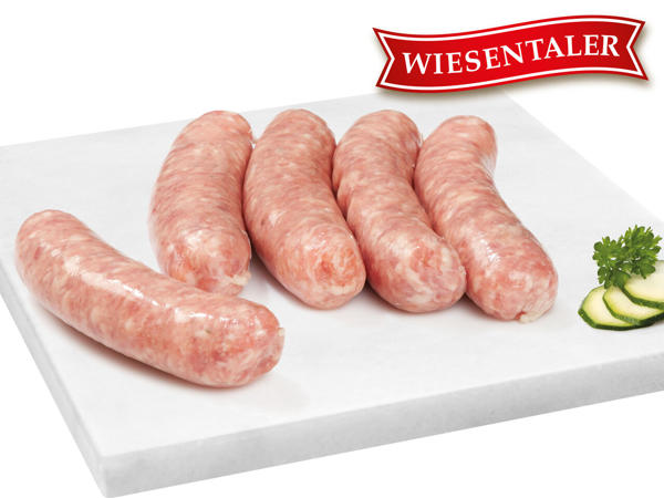 WIESENTALER Frische österreichische Bratwurst