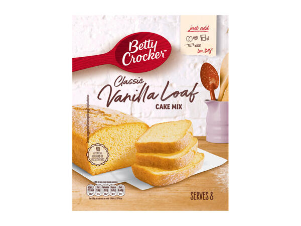 Betty Crocker Classic Vanilla Loaf Cake Mix