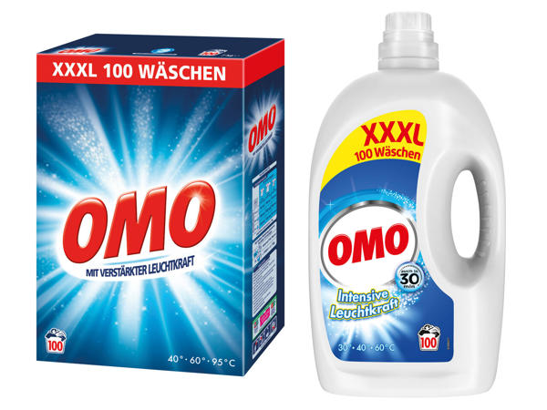 OMO Flüssigwaschmittel/ Waschmittelpulver
