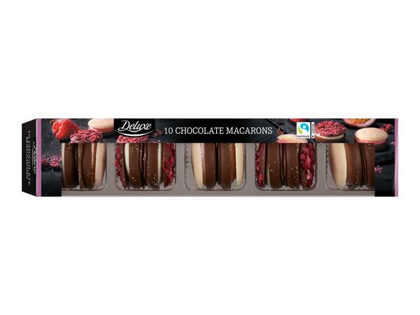 Deluxe Chocolate Macarons