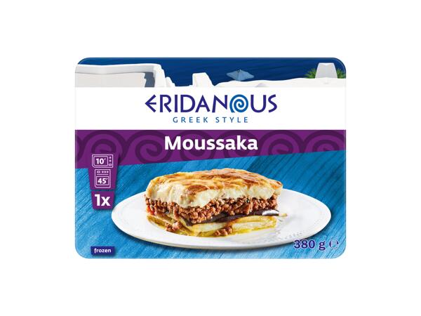 Moussaka meat pie