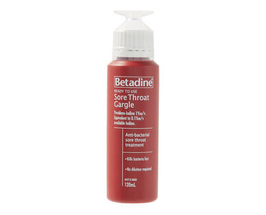 Betadine Sore Throat Gargle 120ml