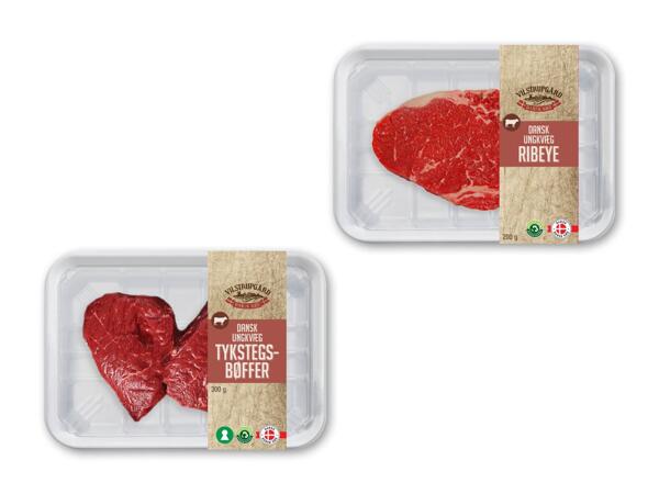 VILSTRUPGÅRD Ribeyesteak eller tykstegsbøffer
