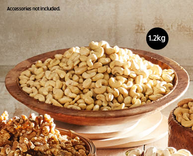 Natural Cashews 1.2kg