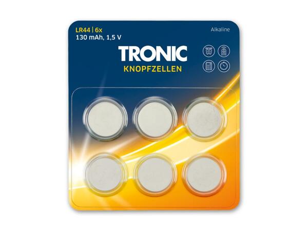 Knopfzellen Sortiment, 6 Stück