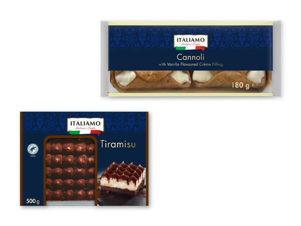 ITALIAMO Tiramisu eller cannoli