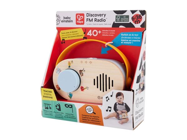 Baby Einstein Wooden Musical Toy - Discovery FM™ Radio