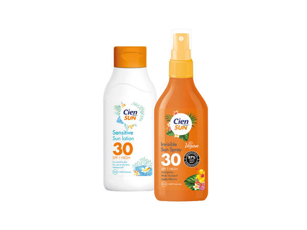 Solkräm/spray sensitive/ invisible SPF 30