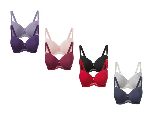 ESMARA LINGERIE(R) Bøjle-BH 2-pak