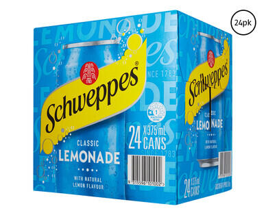 Schweppes Lemonade 24 x 375ml