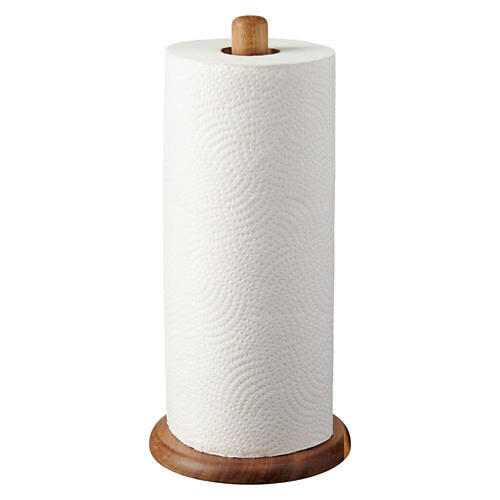 Acacia Wood Kitchen Paper Towel Roll