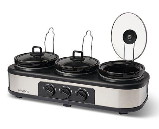 Ambiano Triple Slow Cooker