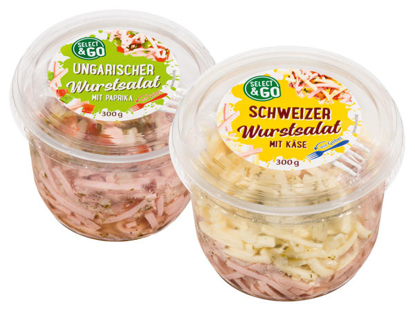 SELECT & GO Wurstsalat im Becher