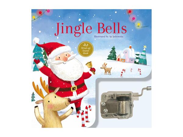 Jingle Bells Wind-Up Music Box Book