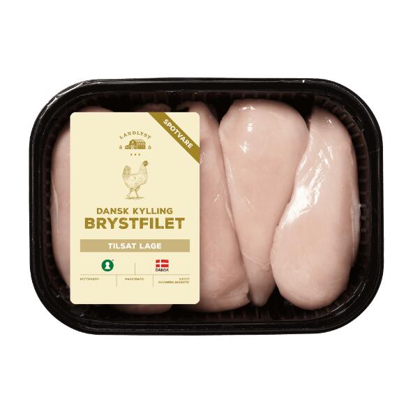 Brystfilet af dansk kylling