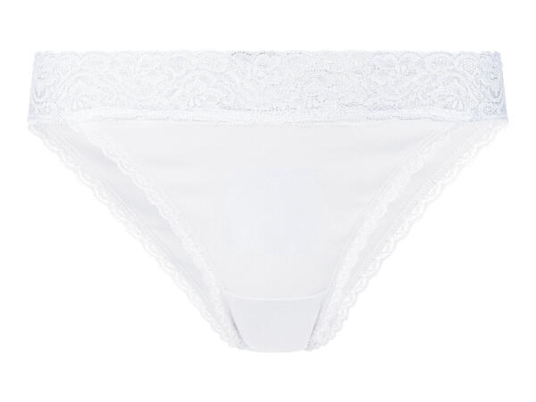Esmara Ladies' Lace Trim Briefs