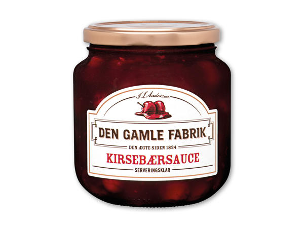 DEN GAMLE FABRIK Kirsebærsauce