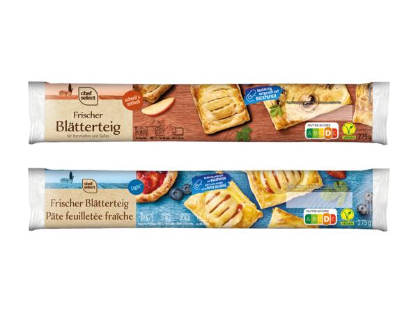 Frischer Blätterteig
