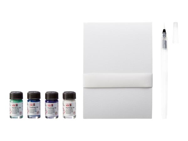 Marabu Creabox Fluid Art Marbling / Watercolour Art Set