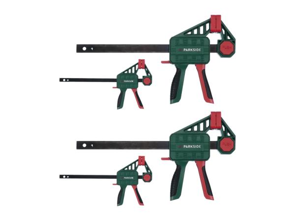 Medium or Small Bar Clamps - 4 Pack