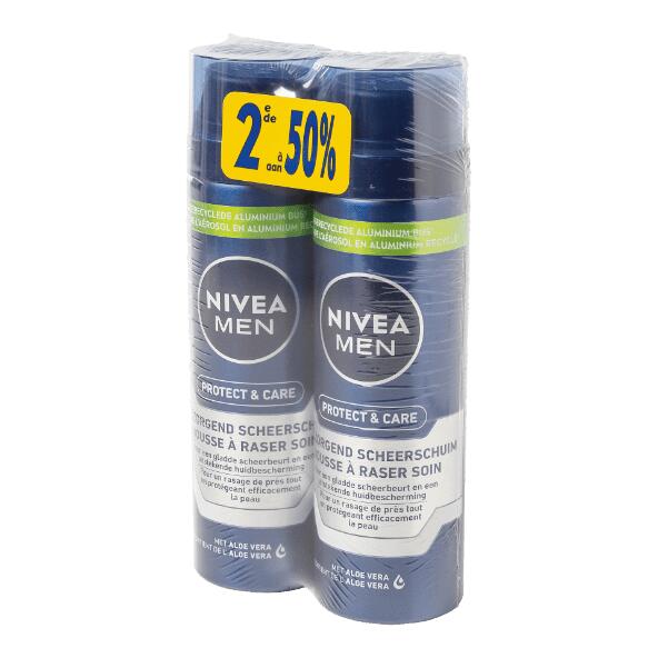 NIVEA(R) 				Rasierschaum oder Rasiergel, 2 St.