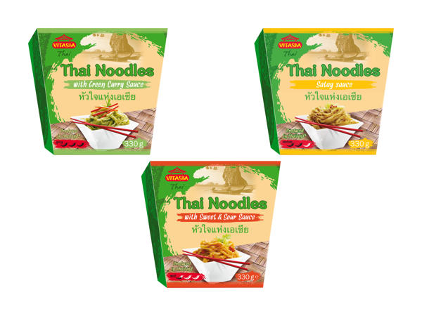 Nouilles thaï avec sauce