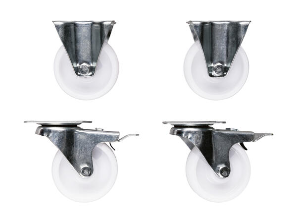 Roulettes de transport, lot de 4