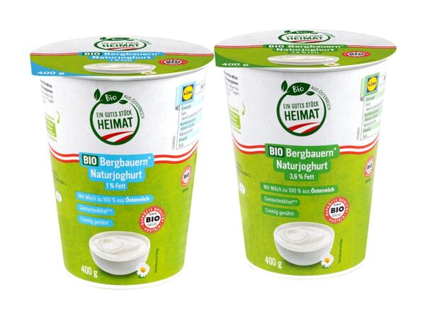 Bio Bergbauern Naturjoghurt